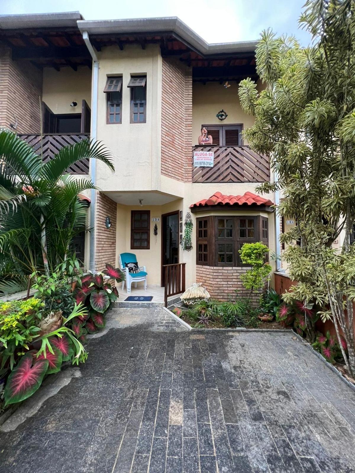 Paz E Mar Beach House - Area Gourmet Completa Caraguatatuba Dış mekan fotoğraf